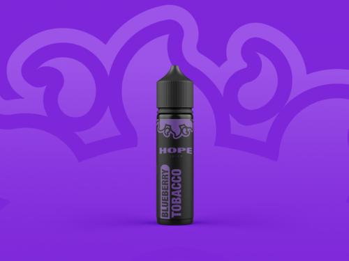 HOPE JUICE Blueberry Tobacco10/60ml Shake and Vape